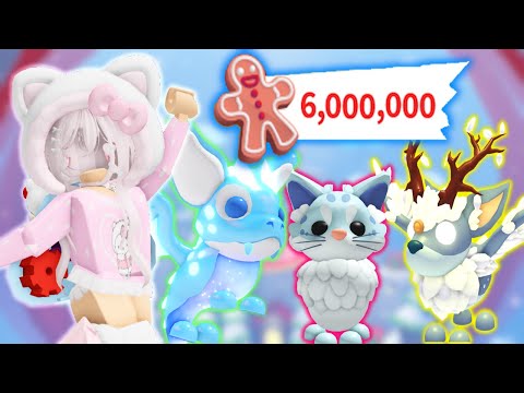 How to Get 6 MILLION Gingerbread! | Roblox Adopt Me Christmas Event 2025 | Riivv3r