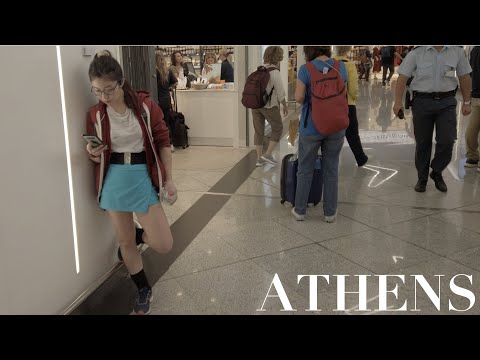 Caminhada no Aeroporto Internacional de Atenas | Outubro de 2023