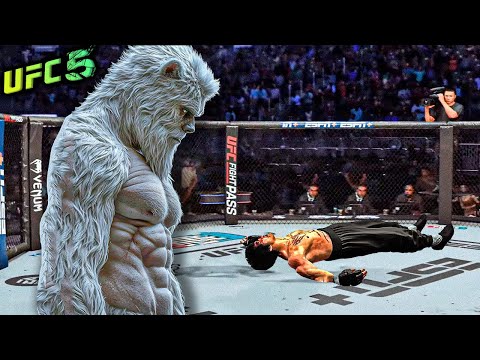 Gray Haired Ghoul vs. Bruce Lee (EA sports UFC 5) - Rematch