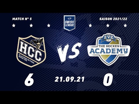 21.09.2021 HC La Chaux-de-Fonds - EVZ Academy (6-0)