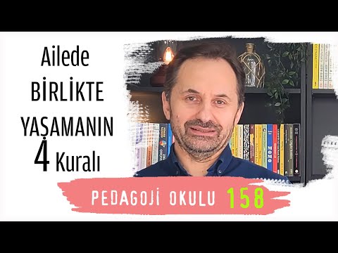 Pedagogy School 158 - 4 Rules of Living Together in the Family