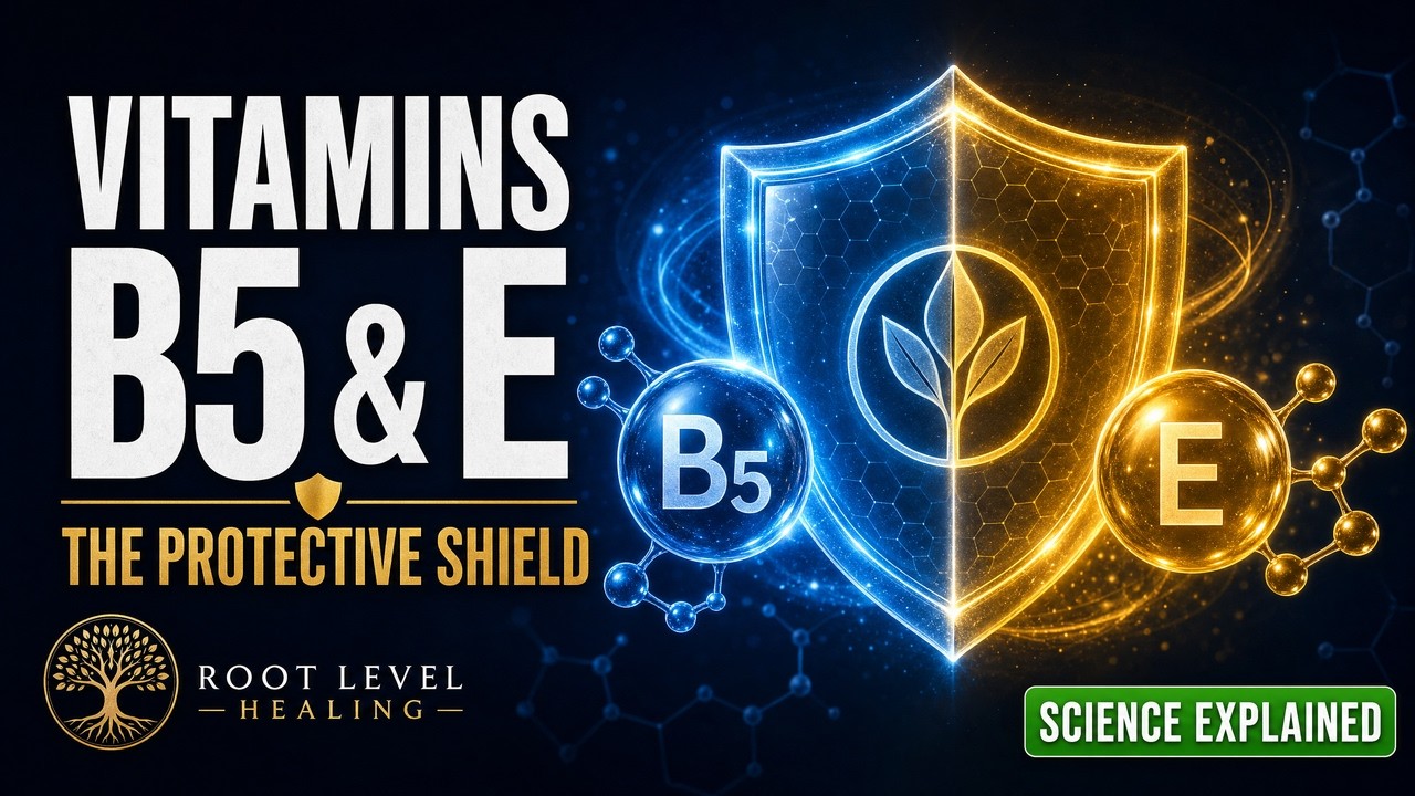 Vitamins B5 & E for Skin Barrier Protection: Panthenol & Tocopherol Explained Video