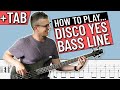 Disco Yes - Tom Misch Bass Guitar Lesson Step By Step (with TAB)