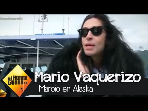Mario Vaquerizo en Alaska - El Hormiguero 3.0: "No sabía que la nieve era azul"