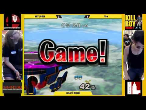 Kill Roy: Volume 1 Losers Finals - Vro (Marth) vs WIT | ORLY (Captain Falcon)
