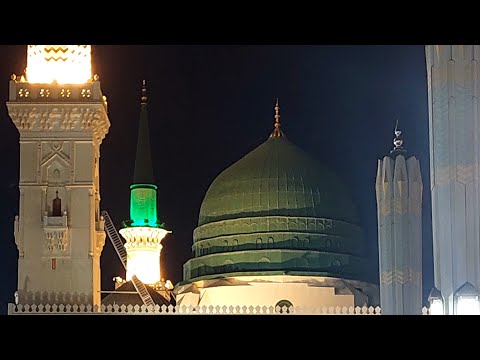 Madina | Most Beautiful view of Gumbad e Khazra
