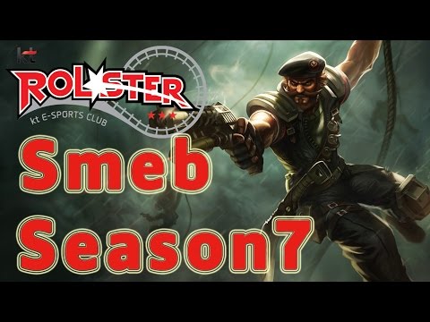 KT Rolster Smeb Gangplank TOP vs Fiora Patch 6.24