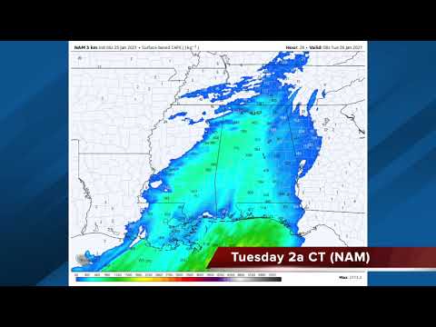 January 25, 2021 Weather Xtreme Video - Morning Edition