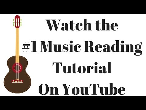 How to Read Music For Guitar - 100 On Screen Exercises and Tutorials
