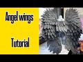Cospaly Medium Angel Wings DIY Tutorial How To Make Wings