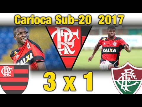 Flamengo 3 x 1 Fluminense * Carioca Sub-20 * Gols