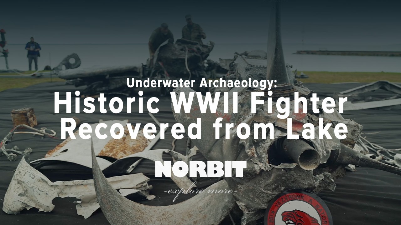 Underwater Archaeology: Recovering a Lost World War II Airplane Wreck from the Lakebed