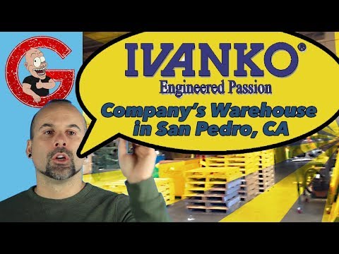 Ivanko Barbell Company's Warehouse in San Pedro, CA