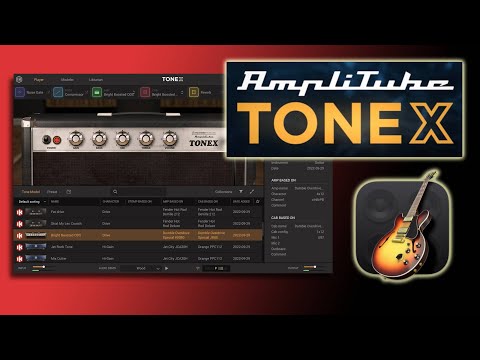 Tonex Pedal Plugins compared to Garageband Amps