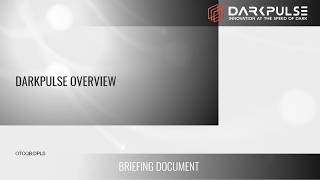 DarkPulse, Inc. (OTCQB: DPLS): Virtual Investor Conferences