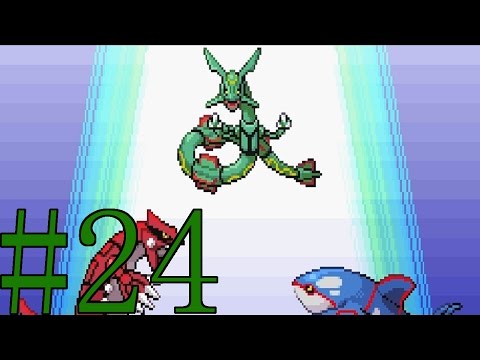 Let's Play: Pokemon Emerald - Part 24 [Groudon Vs Kyorge]
