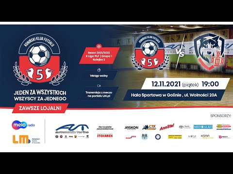 KKF Automobile Torino Konin - Futsal Gostyń. II liga futsalu sezon 2021/2022