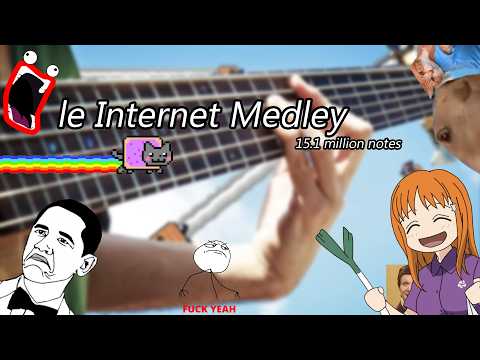 [Black MIDI] The GAG Quartet - le Internet Medley | 15.1 million notes