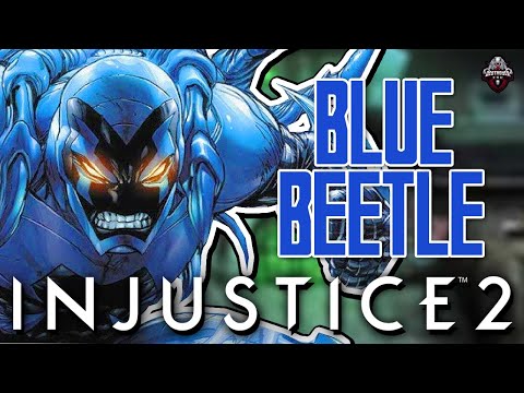 BLUE BEETLE HAS INSANE MOBILLITY! - Deoxys (Blue Beetle) vs SwampKhing (Swamp Thing) - Injustice 2