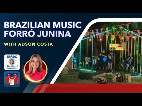 🥳🇧🇷🎶 Brazilian Music Forró #Junina with Adson Costa - Márcia Pessanha