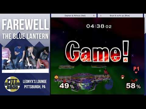 Farewell The Blue Lantern | Boyd & Surfs Up vs Free Palestine & Drephen | Melee Doubles