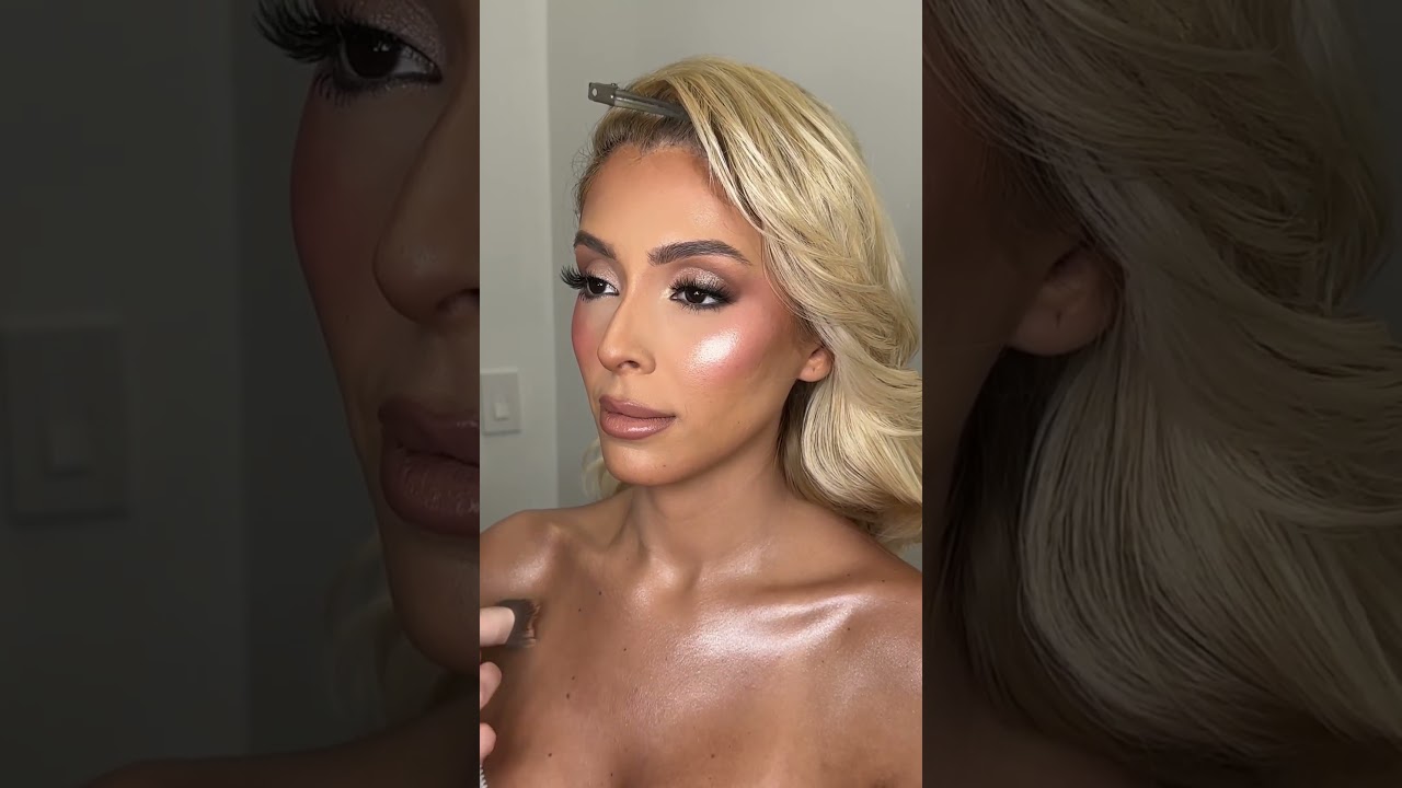 Glow up ✨ #glowing #makeuptutorial #viral #trendingshorts #makeuplover #bride #bridal #bridetobe