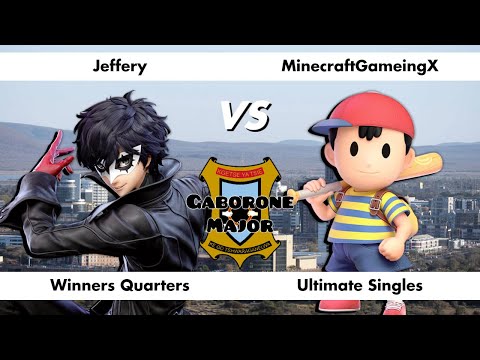 Gaborone Major - Jeffrey (Joker) Vs. MinecraftGameingX (Ness) Winners Quarters