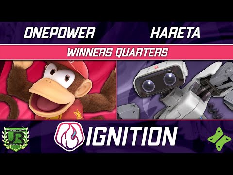 OnePower (Diddy Kong) vs Hareta (ROB) - Ignition 293 WINNERS QUARTERS