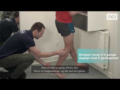 Genoptræning af din akillessene - fase 1