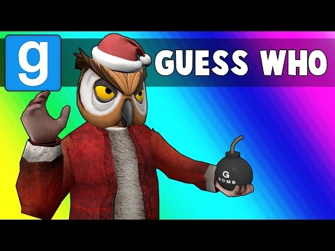 Gmod Guess Who Funny Moments - Sit on Santa's Lap! (Garry's Mod)