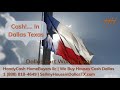 Sell my house Dallas | We buy houses cash Dallas Fort Worth