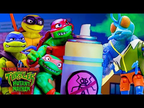 Ninja Turtle TOYS Rescue April From Superfly 🐢 | Teenage Mutant Ninja Turtles: Mutant Mayhem