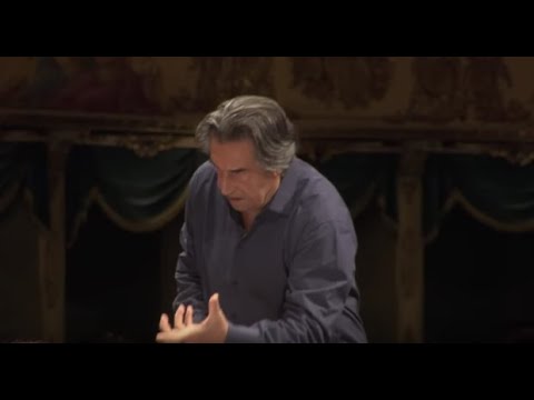 Puccini - Riccardo Muti - Intermezzo Manon Lescaut - Rehearsal