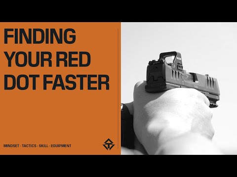 Tenicor Tips - Red dots on pistols and finding your dot more consistently