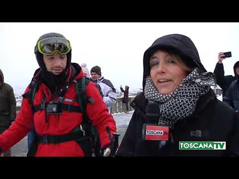 2018-03-01 FIRENZE - FIORENTINI NE APPROFITTANO, TRA PUPAZZI, SCI E SLITTINI