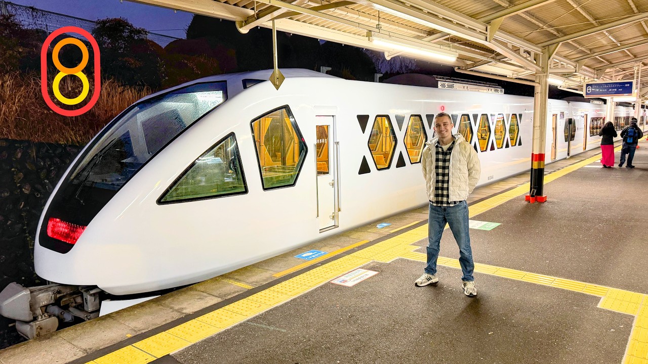 Японская ЭЛЕКТРИЧКА из будущего! За 1000 рублей!