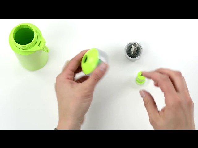 Vídeo relacionado con Mepal - Botella para Beber Campus Pop-up - Botella para Beber - Botella Agua a Prueba de Fugas para la Escuela - Sin BPA y apta para Lavavajillas - 400 ml - Avengers