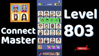 Connect Master Level 803 Walkthrough 🧩 | Match Puzzle | Puzzle Solutions & Tips | Go Answer
