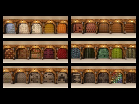 Minecraft: 30 House Wall Designs