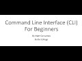 Command Line Interface CLI For Beginners
