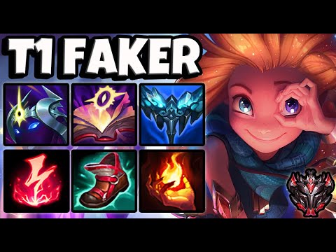 T1 Faker ZOE vs EKKO [ MID ] Patch 11.8 Ranked Korea ✅