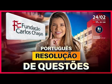 LIVE #285 - PORTUGUÊS FCC - ASSUNTOS ESSENCIAIS - RESOLUÇÃO DE QUESTÕES