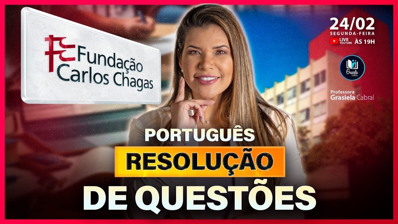 LIVE #285 - PORTUGUÊS FCC - ASSUNTOS ESSENCIAIS - RESOLUÇÃO DE QUESTÕES