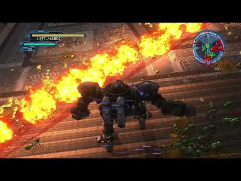 EDF Earth Defense Force 5 M 101 Crumbling City - Air Raider Inferno