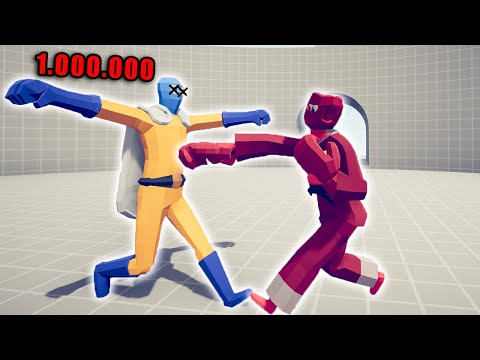 1.000.000 DAMAGE BOXER 1 vs 1 TOURNAMENT - TABS | Totally Accurate Battle Simulator 2022