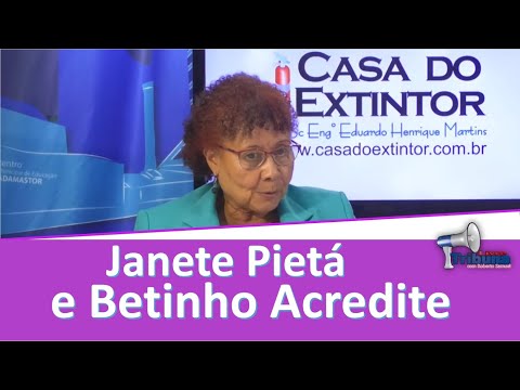 Janete Pietá e Betinho Acredite no Programa Tribuna Livre 04/02/2020