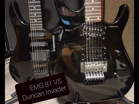 Seymour Duncan Invader VS. EMG 81 Bridge, Metal 😁 Mesa IIC+