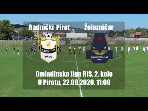 Radnicki Pirot 0-3 Zeleznicar Nis (Omladinska liga RIS - 2. kolo) 22.08.2020.