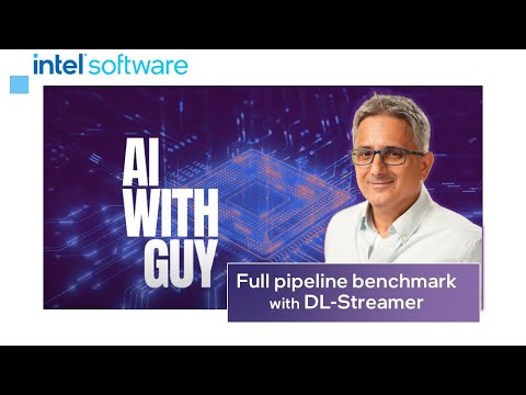 Video Analytics benchmark  with DL Streamer  | Intel Software
