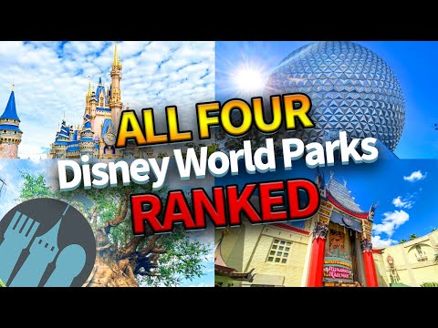 All Four Disney World Parks RANKED